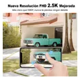 thumbnail image 3 of Solar Cámara Seguridad Wifi APP Tirs Home O Icsee Hd 2.5k Con Batería Recargable Color Blanco Nanwei E026NWH01, 3 of 8