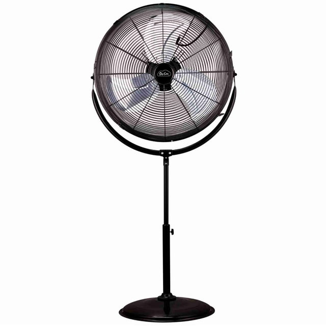 Ventilador Industrial De Pedestal Sky Care 20 Pulgadas 3 Velocidades Negro
