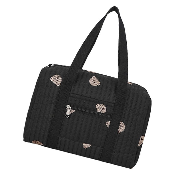 Stylish Baby Essential Organizer Bag with Thick Handle Rope Water Resistant Nursery Bag for Parents Daily Commute Multicolor