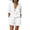 White, variant on Bovxnpu Women 2 Piece Loungewear Set Beach Vacation Sweatsuit Tracksuit Set Women's Fashion Casual Short Sleeve Top Pocket Cotton Linen Shorts Outfits Set Summer Outfits