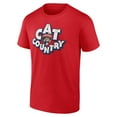 thumbnail image 2 of Men's Red Florida Panthers Native T-Shirt, 2 of 3