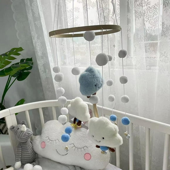 Baby Mobile Hanging Bed Bell Newborns Baby Wind Chime Children S Room  Mobile Wind Chime For Baby Bed Cot
