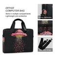 thumbnail image 4 of FORMRS 16" Laptop Bag Carrying Sleeve Case with Handle Travel Shoulder Briefcase, UFO with Hearts Pattern, 4 of 8