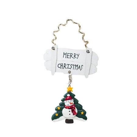 

Veki Wooden Decoration Man Christmas Old Light 2020 Pendant Tree Pendant Home Decor Chocolate Ornament