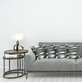 thumbnail image 3 of Ambesonne Grey Throw Pillow Cover 4 Pack, Realistic Vivid Plates, 18", Grey Taupe, 3 of 5