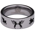 thumbnail image 2 of Pegasus Tungsten Carbide Ring, 2 of 9