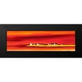 thumbnail image 2 of Paus, Hans 18x8 Black Modern Framed Museum Art Print Titled - Sundown I, 2 of 5
