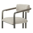 thumbnail image 5 of Moe's Home Collection Cassidy Dining chair Fabric Brown, 5 of 6