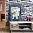 thumbnail image 3 of MoreFarther Gray Brick Peel and Stick Wallpaper Self Adhesive Removable Wall Paper, 17.71x236.22in, 3 of 8
