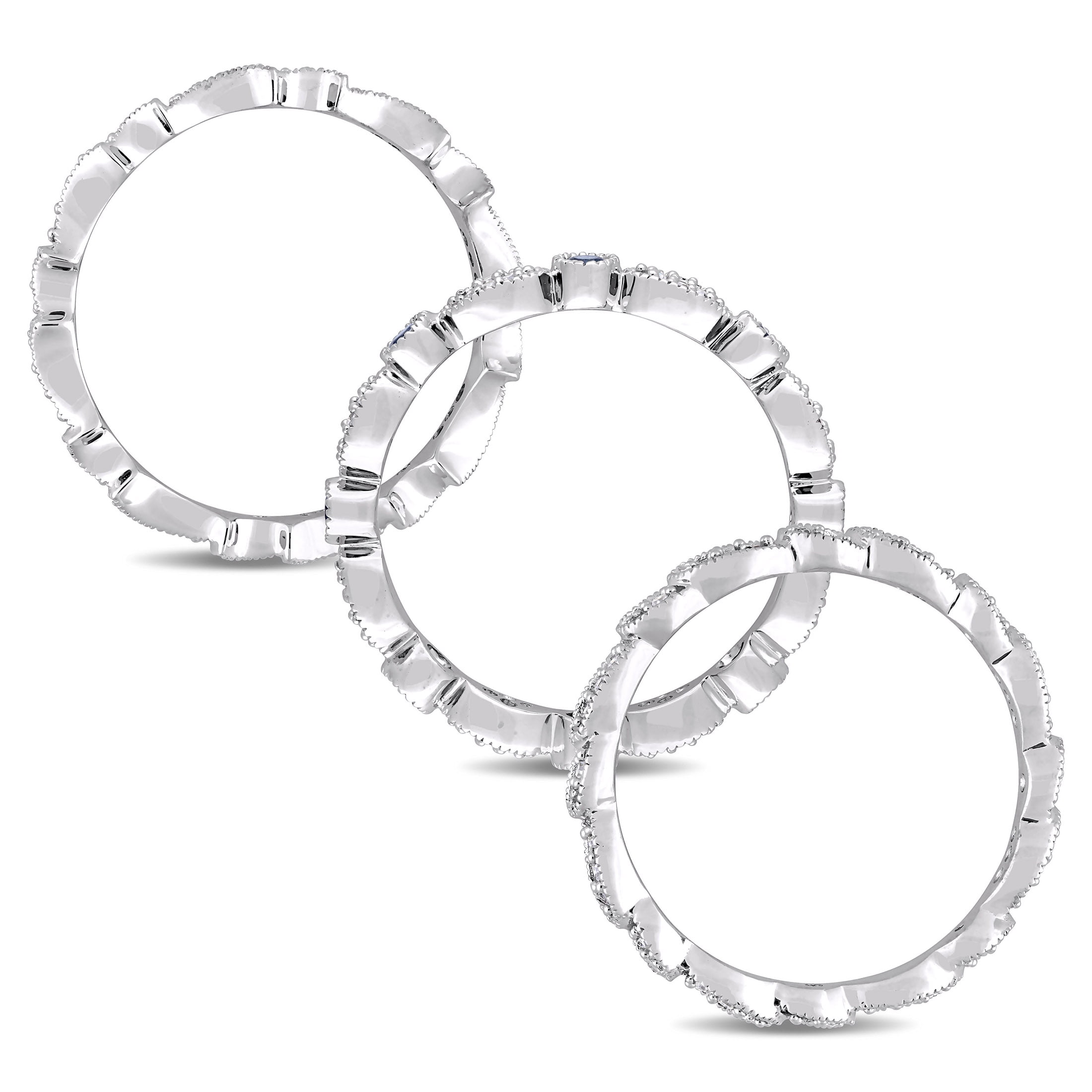 Everly Women's Sapphire 14k White Gold Ring
