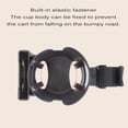 thumbnail image 3 of Portavasos Universal Para Cochecito, Accesorios Multifuncionales Para Cochecito De Bebé, Soporte Para Teléfono Móvil Negro Vogacara BA000562-00, 3 of 6