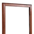 thumbnail image 2 of Benjara BM232105 36 in. Rectangular Wood Encased Mirror, Brown, 2 of 5