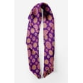 thumbnail image 2 of Bimba Purple Multicolor Dot Mandala Pure Silk Printed Head Bandanas Summer Neck Wrap Scarf 40 x 40 Inches, 2 of 6