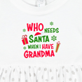 thumbnail image 4 of Inktastic Who Needs Santa when I Have Grandma Girls Baby Dress, 4 of 5