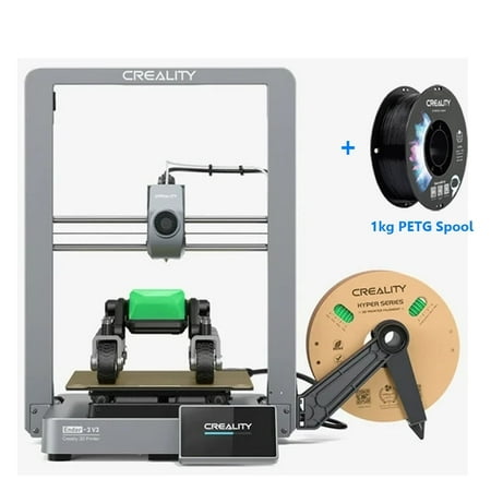 Creality Ender-3 V3 Speedy 600mm/s CoreXZ 3D Printer with Stable New Metal Build, Dual-Gear Direct Extruder, Auto-Leveling, Intelligent Self-Check, Input Shaping with G-Sensor, 220*220*250mm