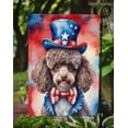 thumbnail image 3 of Poodle Patriotic Garden Flag 11.25 in x 15.5 in, 3 of 5