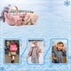 thumbnail image 5 of Orejeras de conejo para niñas, calentadores de orejas plegables de felpa gruesa, orejeras cálidas de invierno para niños de 3 a 8 años, 5 of 6