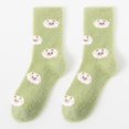 thumbnail image 2 of Women's Mid-Tube Thickened Socks Comfortable And Fashionable Sleeping Socks, 2 of 6