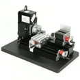 thumbnail image 4 of Mini Torno de Metal de 24 W, Herramienta de Torno de Alta Precisión Con Motor de 20000 RPM, Escala de Precisión de 0,02 mm Para Acrílico Plástico de Metal Blando, Caja del, 4 of 7