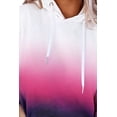 thumbnail image 3 of Gradient Drawstring Long Sleeve Hoodie, 3 of 3