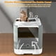 thumbnail image 3 of Caja de Arena para Gatos Plegable,Arenero para Gato Cerrada con Tapa,Equipada con luz Ultravioleta y Bolsa Desodorante y Pala para Arena,Resistente Olores y Salpicaduras Box, 3 of 9