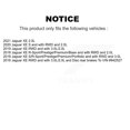 thumbnail image 2 of Mpulse Front Disc Brake Pads Wear Sensor SEN-2BWS0490 for Car Jaguar XE, 2 of 2