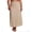 Nude, variant on Women's Shadowline 11638X Plus 38 Inch Long Flare Half Slip (White 3X)