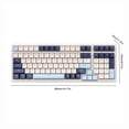 thumbnail image 2 of Teclado mecánico K8, teclado para jugadores de tres modos, útil para la oficina de juegos de deportes electrónicos, 2 of 9