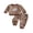 Brown, variant on Lairauiy Toddler Baby Boy Fall Outfit 0-3 Years Long Sleeve Sweatshirt with Pants 2Pcs Clothes Set