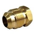 thumbnail image 2 of Jmf Flare Plug 1/2 " Yellow Brass Lead Free Pack of 5, 2 of 2