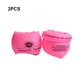 thumbnail image 5 of Toystoory Anillos de natación inflables de 2 piezas, brazaletes ajustables, brazaletes de tubo autodidactas, equipo para niños pequeños y Deportes acuáticos Rosa roja, 5 of 6