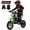 Green, variant on Aoemoe dirt bicycles, 39cc gas power motorcycle, 45×24×16in , 4-Stroke, dirt bicycles for kid 8 14, Black