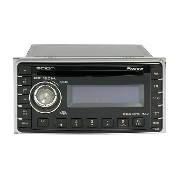 Restored 2006-2014 Scion xD AM FM MP3 Receiver With Single Disc CD Player PT546-0081 (Refurbished)