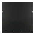 thumbnail image 6 of Kate and Laurel Hinter Mid-Century Framed Wall Mirror with Pocket Shelf, 24 x 24, Walnut Brown, Organizing Mail Holder and Wall Hooks, 6 of 7