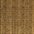 thumbnail image 1 of Ahgly Company Indoor Square Abstract Brown Modern Area Rugs, 8' Square, 1 of 4