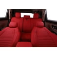 thumbnail image 5 of coverdream Touring Red, Leather, Compatible, Seat Covers, 5 of 5