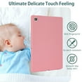 thumbnail image 5 of ELEHOLD Silicone Case For Samsung Tab A7 Lite 8.7 (2021) Heavy Duty Shockproof Cover, Slim&Lightweight, Soft Skin-Friendly, Anti-Scratch Protective Tablet Cover, Pink, 5 of 8