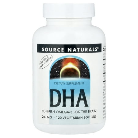 Source Naturals DHA, 200 mg, 120 Vegetarian Softgels