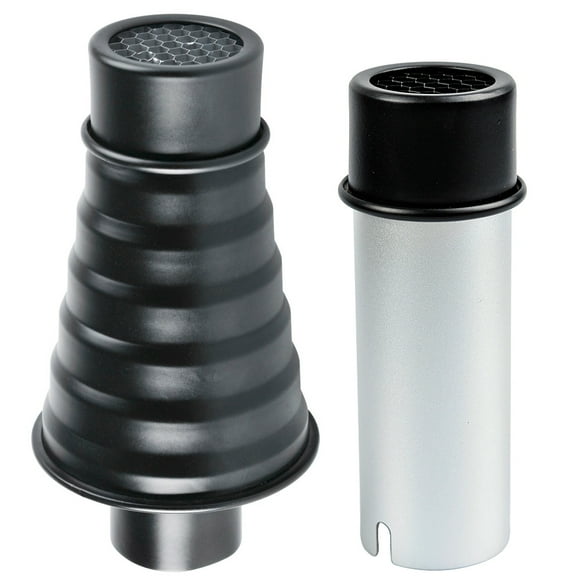 Mistaha Godox AD-S9 Snoot avec Grille en Nid d'Abeille pour WITSTRO Speedlite Flash AD180 AD360 AD200