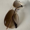 thumbnail image 4 of RB-Hip Hop-sunglasses aviators - Brown Gradient with Gold Frame, 4 of 5