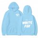 thumbnail image 1 of 2024 nuevo WHITEFOX letras delanteras y traseras estilo europeo y americano Sudadera con capucha serie invierno polar suelto, 1 of 5