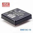 thumbnail image 2 of Mean Well DKE15C-15 DC-DC Converter - 15W - 36~72V in ±15V out, 2 of 5