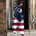 thumbnail image 6 of JULMCOMO 4th of July Jumpsuits for Women 250th Year Cotton Linen Spaghetti Straps Plus Size Red White Blue Overalls Stars Stripes Wide Leg Sleeveless Patriotic Rompers with Pockets Dark Blue L, 6 of 6