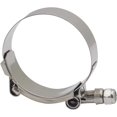 thumbnail image 6 of 3" T-Bolt Hose Clamp - Working Range 71mm - 79mm for 3" Hose OD, Stainless Steel Bolt, Stainless Steel Band Floating Bridge and Nylon Insert Locknut (71mm - 79mm, 2 pack), 6 of 8