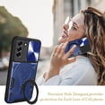 thumbnail image 4 of S21 FE Case,for Galaxy S21 FE 5G Case,Metal Stand Ring Holder S21 FE 5G Case,Camera Lens Protector,Slim Full Protection Shockproof Cover for Women Men,Basic Cases for Samsung Galaxy S21 FE (Blue), 4 of 14