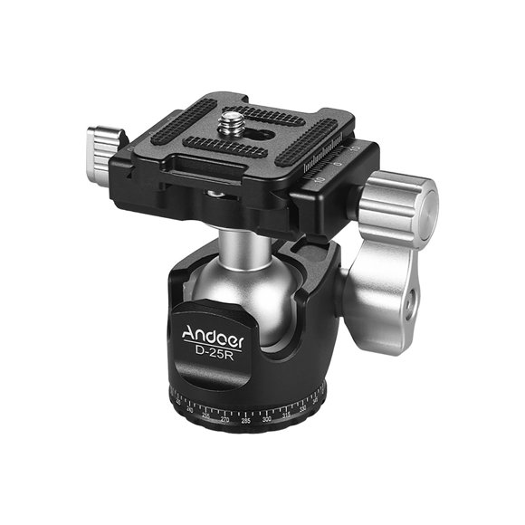 Andoer D-25R CNC Machining Aluminum Alloy Double Notch Ball