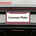 thumbnail image 5 of 1PC Burgundy License Plate Frames with Subtle Speckles and Mounting Accessories 6. 3x12. 2inch(16x31cm), 5 of 8