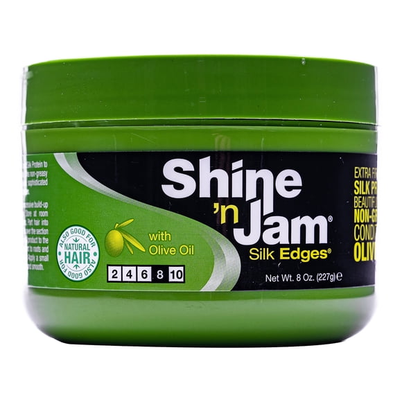 Ampro Shine-n-Jam Bordes, Gel de Peinado, 227 g