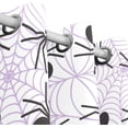 thumbnail image 2 of Coolnut Spiders On Webs Pattern Thermal Insulated Blackout Grommet Printed Window Curtain - 84x55 in - 100% Polyester 2 Panels, 2 of 5