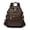 Brown, variant on PRIYAL Laptop Backpack Light Brown Leather Computer Backpack for Travel Work Backpacks Large Capacity Business Back Pack